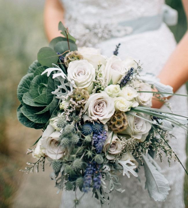 ocean blue bouquet | photo by Bethany Small: