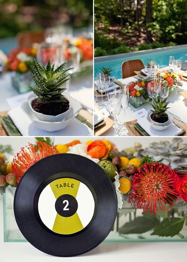 Vinyl Record table numbers: 