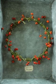 Rosehip wreath