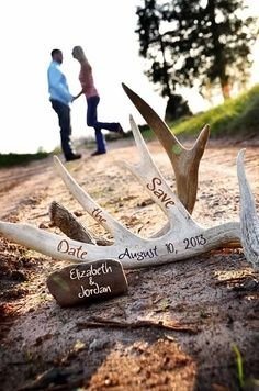 hunting themed wedding | ... Save the Date Hunting Themed ©Amber S. Wallace Photography: 