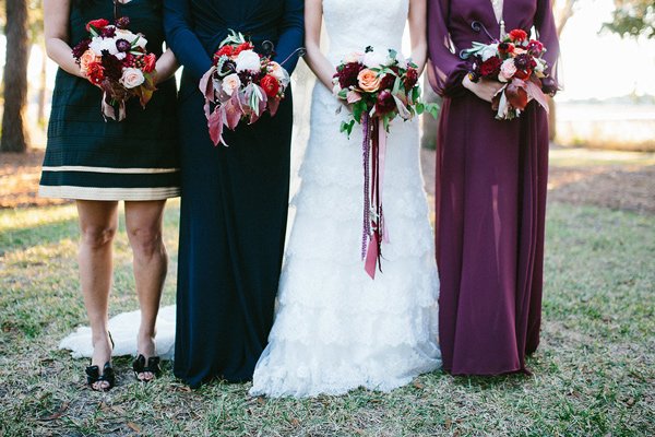 southern wedding with fashion decor elements - photo by Clay Austin Photography http://ruffledblog.com/southern-wedding-with-fashion-decor-elements