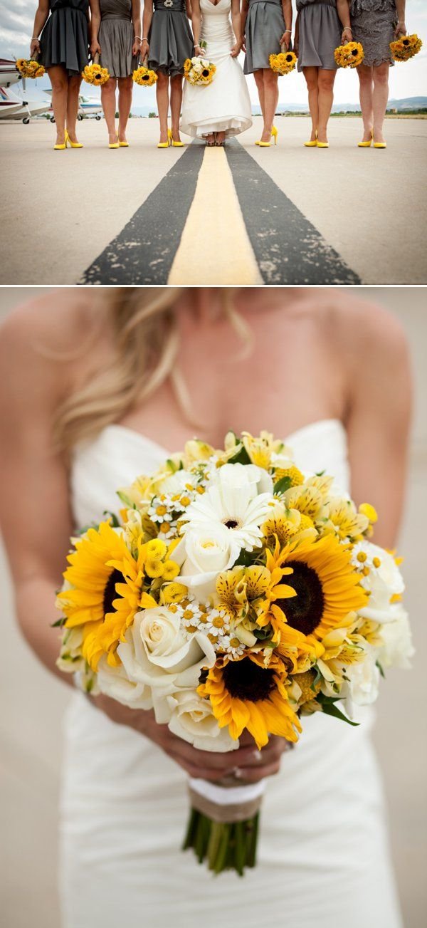 yellow wedding bouquet by colorado florist Hollie Love Letters Floral Design - photography by ashton and leah photography - see more on COUTUREcolorado http://www.couturecolorado.com/wedding/2014/01/15/interview-love-letters-floral/ #coloradowedding: 