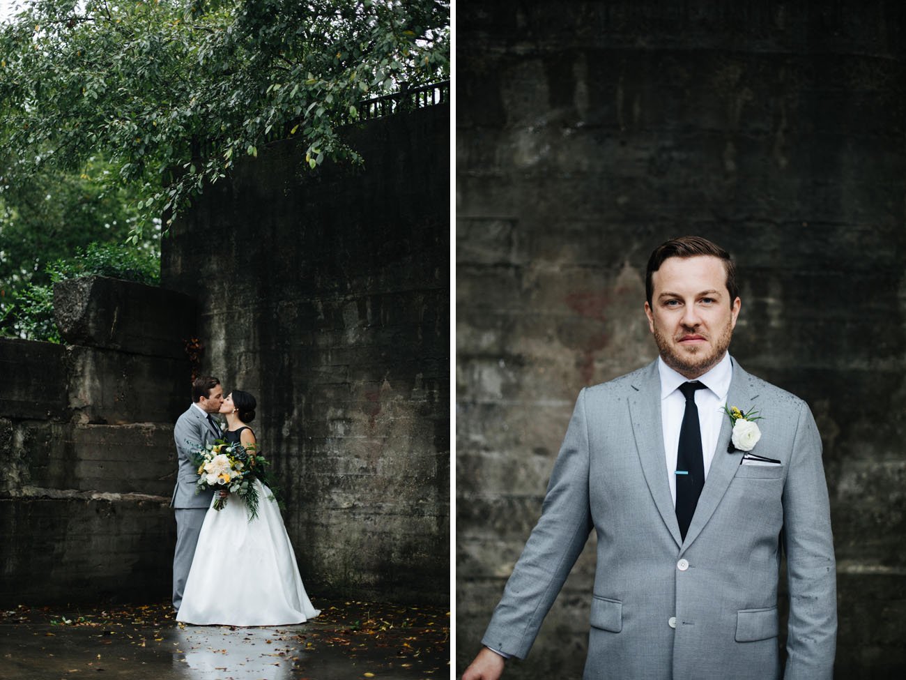 Brush Stroke Inspired Wedding